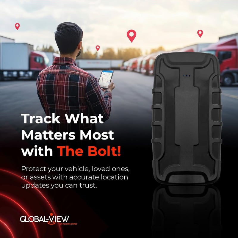 Global-View.Net Hidden Magnetic GPS Tracker (USA Tech) – Up to 6-Month Battery, Real-Time Tracking, Geofence & Speed Alerts, Subscription Required - Image 2